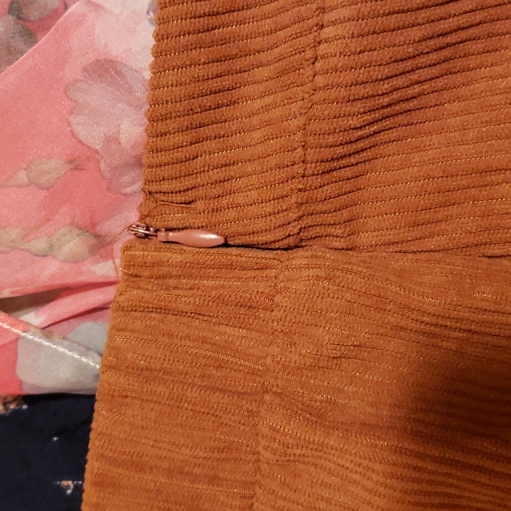 Shein Mini Skirt Size US 30/7X camel/brown - Picture 6 of 6